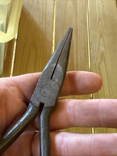 Vintage Snap-On Tools USA 7" Needle Nose Pliers Long Nose Vacuum Grip No. 96 - Picture 3 of 6
