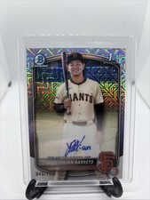 2025 Bowman Chrome - Prospect Auto Yulian Barreto, Yulian Barreto #CPA-YU / 150