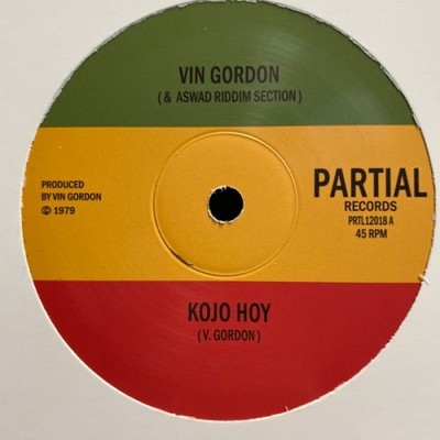 VIN GORDON Kojo Hoy 12'' NEW VINYL Partial reissue