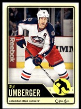 2012-13 O-Pee-Chee #139 R.J. Umberger Columbus Blue Jackets Hockey Card