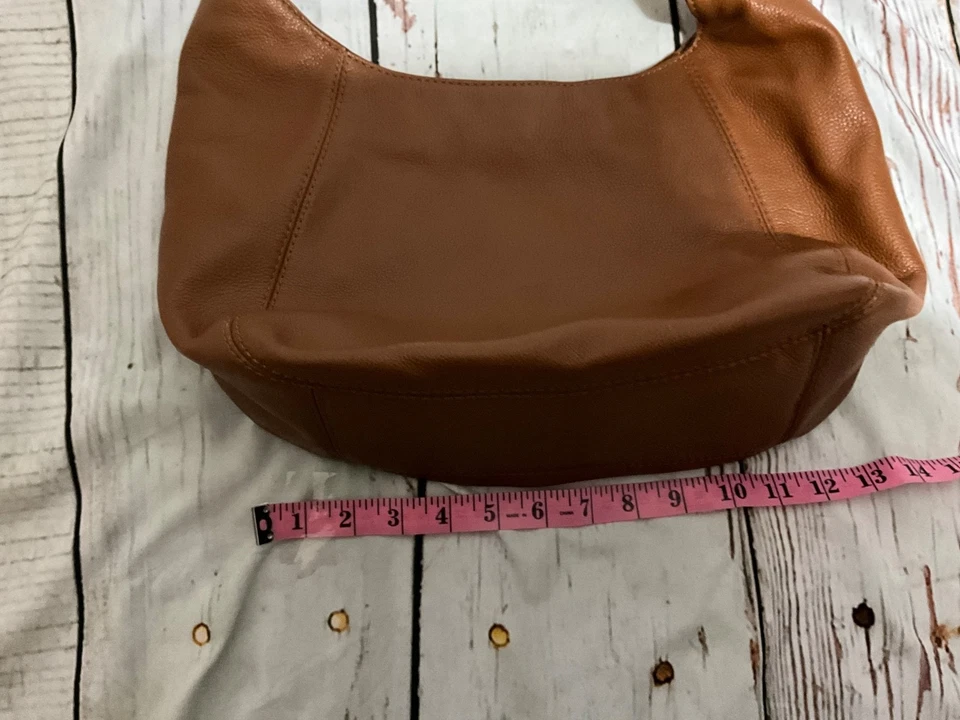 Bolso de Hombro Michael Kors Fulton Grande Cuero Guijarro - Marrón Tostado Foto 4 de 4