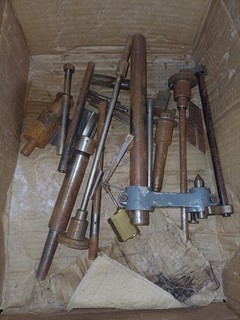 Vintage Metal Lathe Pieces Used