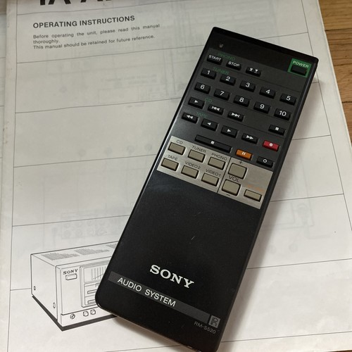 Amplificador estéreo integrado Sony TA-AX520 y sintonizador estéreo ST-JX520 con control remoto - Imagen 4 de 11