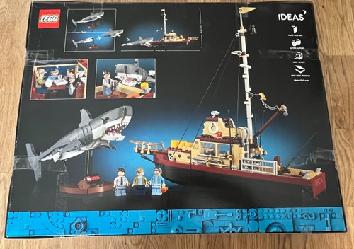 LEGO Ideas: Der Weiße Hai 21350 JAWS mit originaler Anleitung und Karton (OVP) - Bild 2 von 4