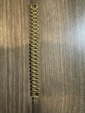 18 Carat Gold Filled Rolex Bracelet 15mm 7.5in Length, None Tarnish