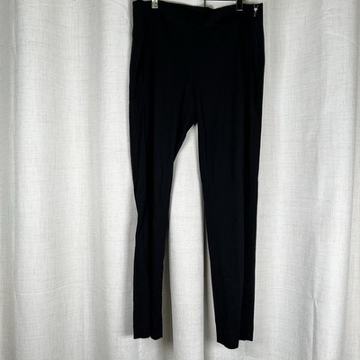 NEW! Theory Tixo Classic Dress Pants Black Huntington Fabric Women's 8 Side Zip