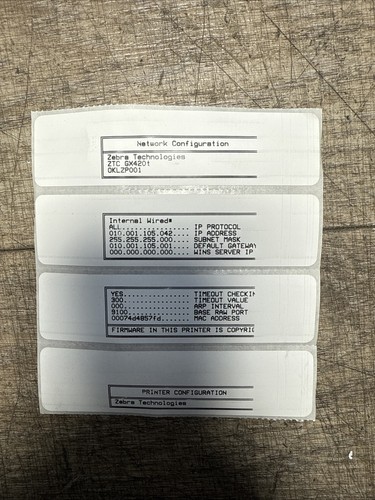 Zebra GX430t Thermal Transfer Label Printer GX43-102420-000 - Picture 2 of 13