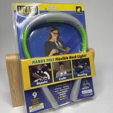 Lizard Neck Book Reading Light, Flexible 3 Temp. AS SEEN ON TV, NEW