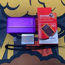 SONY CyberShot DSC-TX66 18.2 MP Digital Camera with 5x Optical Zoom Purple
