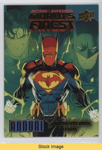 2023 Upper Deck DC Annual World’s Finest Batman/Superman Fusion #WF-3 READ 10sp
