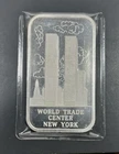 World Trade Center NY 1oz Silver Art Bar - Madison Mint MTB 1oz .999 Fine Silver