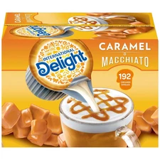Coffee Creamer Singles, Caramel Macchiato, 192 Count