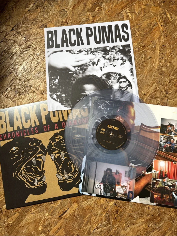 LP Black Pumas Chronicles Of A Diamond CLEAR VINYL/ + POSTER NEAR MINT - Bild 2 von 3