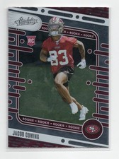 2024 Panini Absolute #191 Jacob Cowing Yellow