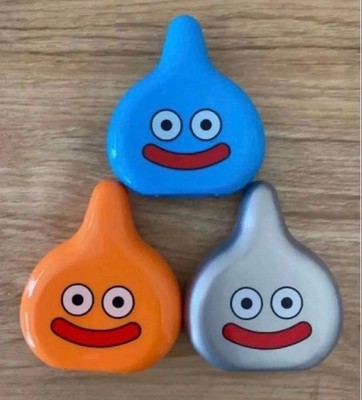Slime Eye Drop Case Set 3 Colors Dragon Quest Collab Unused