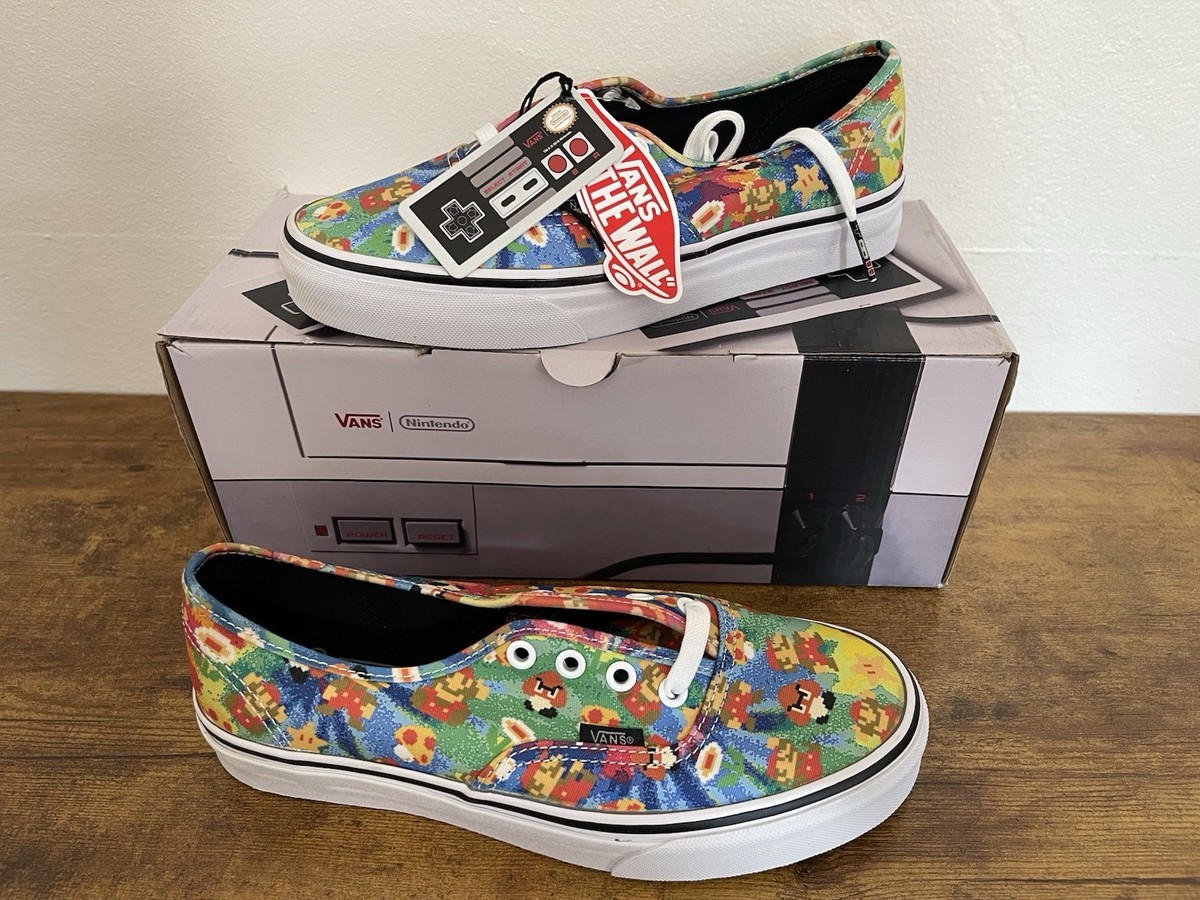 Vans Authentic Vans Mario Shoes Vans X Nintendo Super Mario Bros