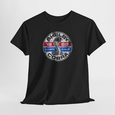 Shelby Cobra Racing Muscle Car Lover Gift T-Shirt - S to 5XL - 2 Color Options