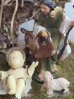 VTG Baby Jesus (only)for placement in manger in nativity scene 2" Molded Plastic — photo 3