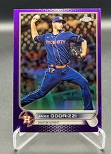2022 Topps Chrome Update - Jake Odorizzi #USC53 Purple Refractor - Astros