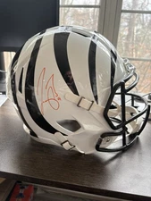 Joe Burrow Cincinnati Bengals Full Size Replica Helmet Fanatics