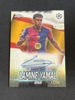 Lamine Yamal 2024-25 Topps Chrome Global Attraction Auto 43/99 #GLA-LY