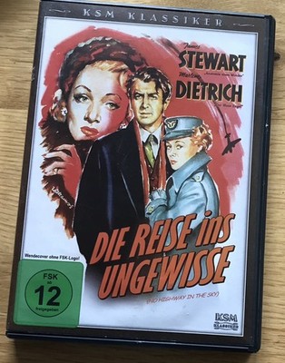 Die Reise Ins Ungewisse, James Stewart, Marlene Dietrich, No Highway In The Sky