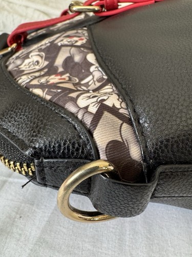 Bradford Exchange Disney Mickey Minnie Caught in the Moment Handbag Purse Bag - Picture 16 of 20