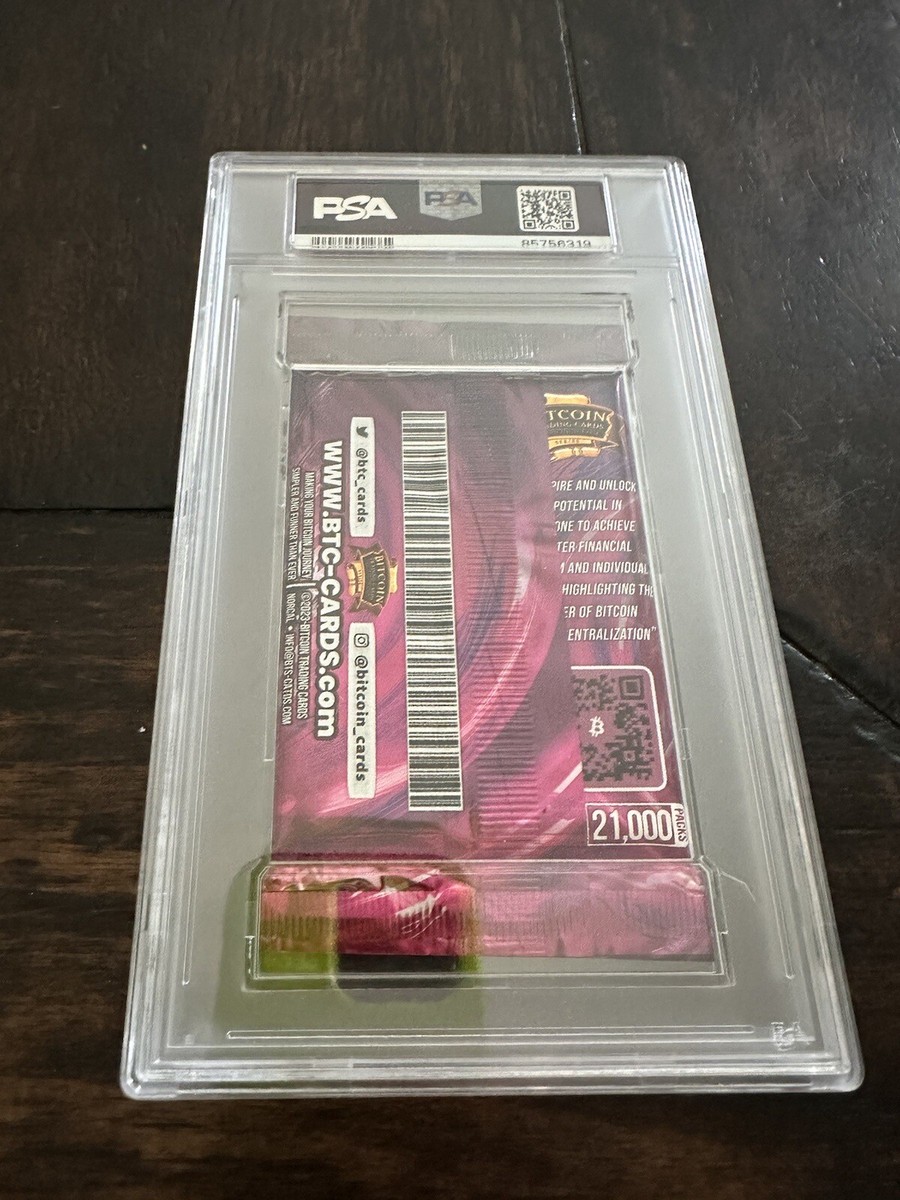 Bitcoin Trading Cards Series 2 Sealed FUD BUSTERS Foil pack PSA 9 Bitcoin  BTC | eBay