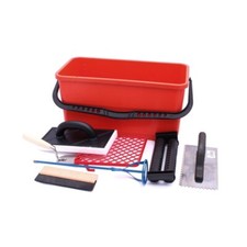 Washboy Tiling Set Bucket Grouting Grout Sponge Float Trowels