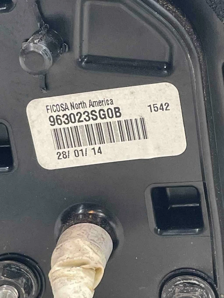 Lh Left Door Mirror W/o Turn Signal Silver Fits NISSAN SENTRA 2013-2015 - Image 3 of 4