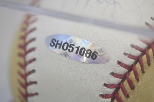 Mazo superior de béisbol Cardinals Albert Pujols 2009 firmado jonrón derby auténtico - Imagen 4 de 12
