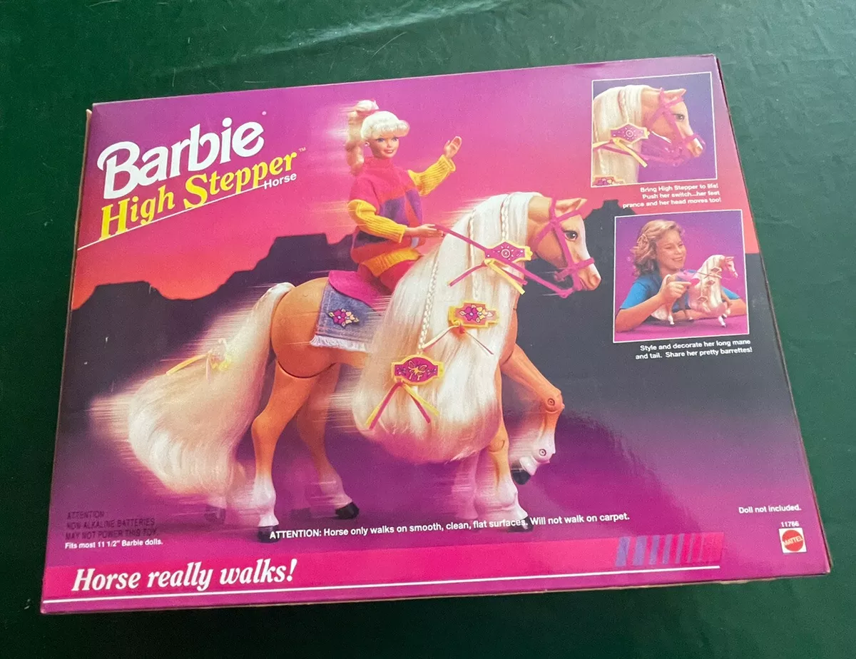Barbie high stepper deals horse