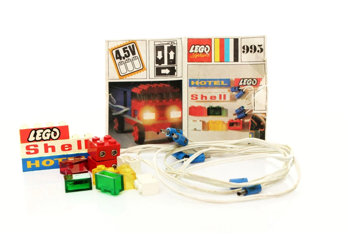Lego Classic Set 995 Lighting Bricks with Color Filters 100 cmpl. instr. 1969