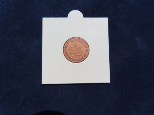 BRD 5 x 2 Pfennig 1968 D , F , G und J mit 2 Pfennig 1968 G aus Kupferronde vz+ - Bild 3 von 13