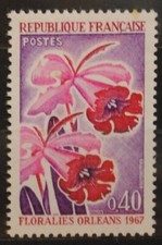 1967  FRANCE  Y&T  N° 1528  Neuf **  SANS TRACE DE CHARNIERE