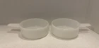 Ovenware  J-2639 14oz. 18 & 49 made in USA Set Of 2 Milk Glass EUC