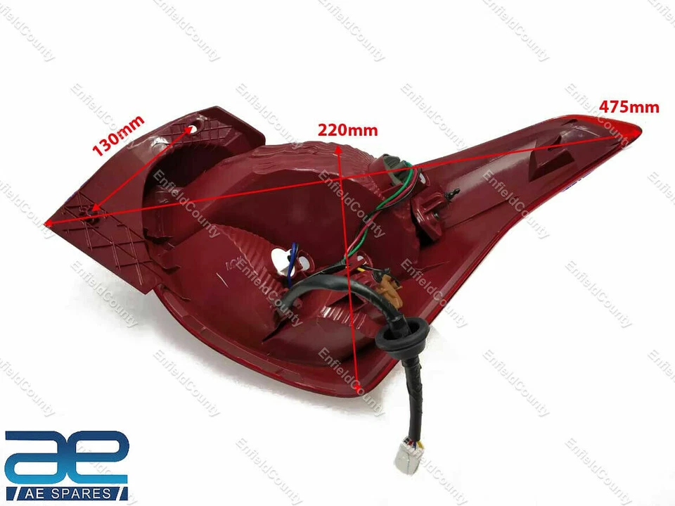 Par de luces traseras combinadas Assey izquierda y derecha para Hyundai Grand i10 S2u Foto 2 de 4