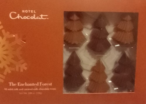 Hotel Chocolat ~ The Enchanted Forest ~ 10 Solid Milk And Caramel Trees -110g - Picture 2 of 2