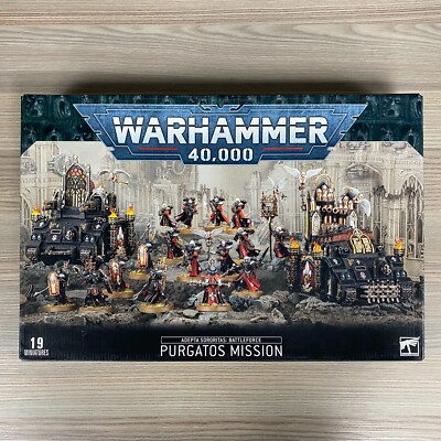 PURGATOS MISSION ADEPTA SORORITAS BATTLEFORCE WARHAMMER 40K SŒURS