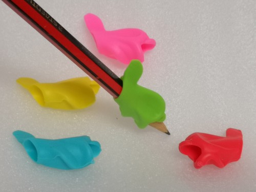 20x Multi-color Pencil Holder Pen Writing Aid Grip Posture Correction ...