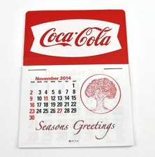Coca Cola Coke USA Calendrier 2015 - Logo Fishtail Blanc