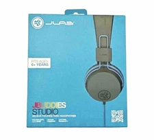 JLab JBuddies Studio On-Ear Kids Wired Headphones | Toddler Headphones