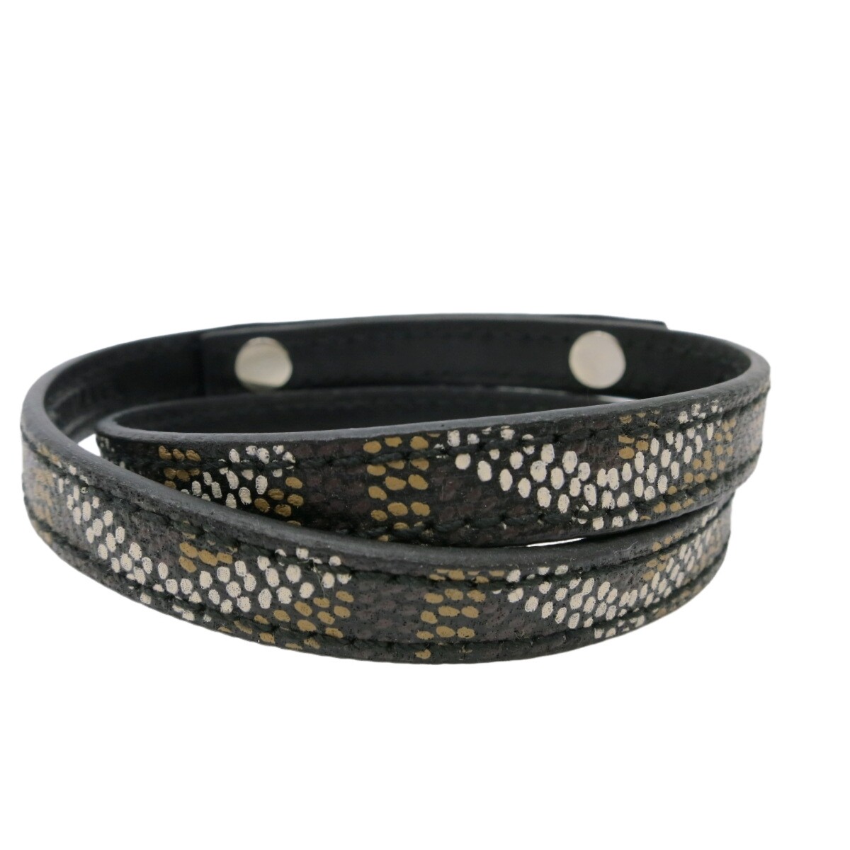 Authentic Goyard Goyardine 04-2006 Bracelet Black PVC #36632560 | eBay