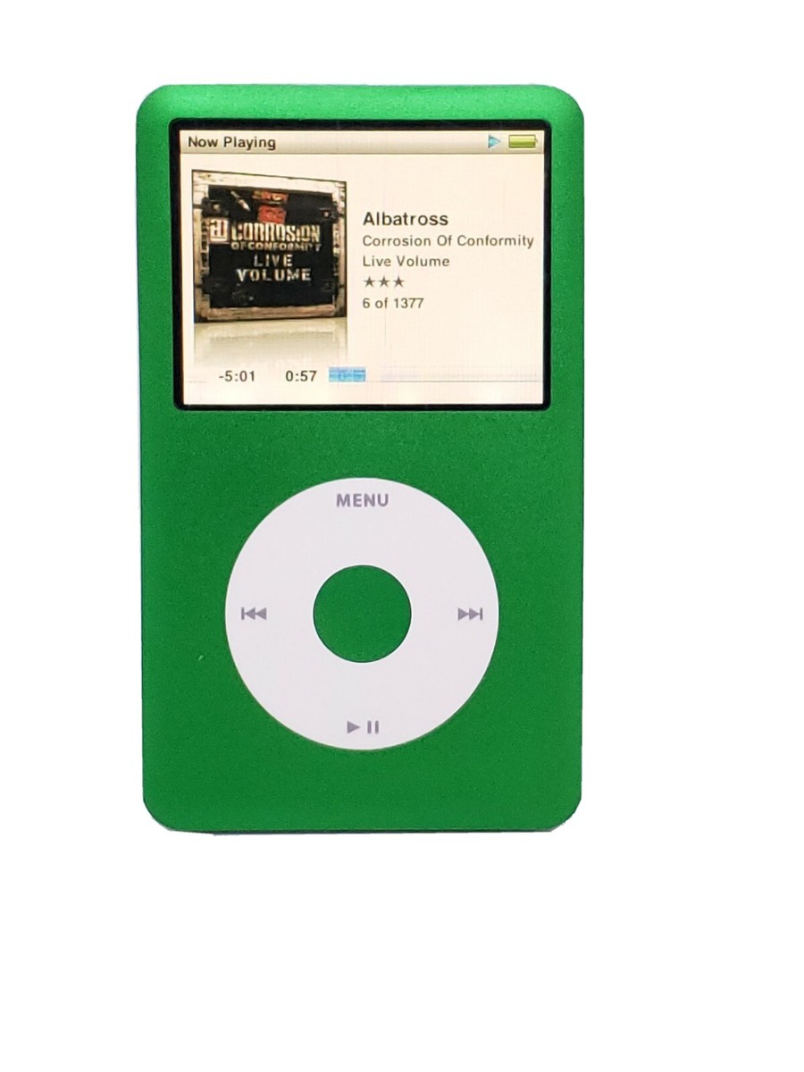 Refurbished Apple iPod Classic 7th Gen 160gb Custom 60 Day