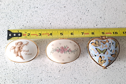 Estate Find 3 Trinkit/Pill Boxes Royal Doulton, Lenox & Adeline - Picture 4 of 4
