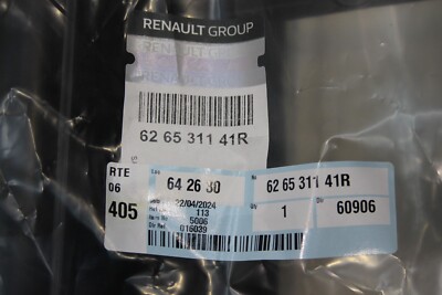 RENAULT TRAFIC MK3 2014-2023 lower air guide deflector genuine  