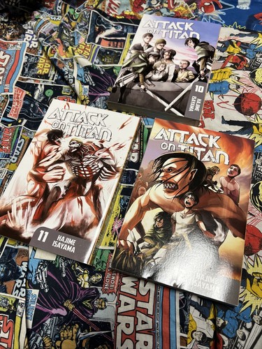 Attack On Titan Vol. 10-12 Manga Konvolut. (3 Bände Manga.) Hajime Isayama - Bild 1 von 8