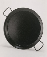 PAELLAWORLD - 34cm Enamelled Steel Paella Pan