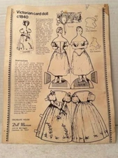 Treasure House Doll Museum Claremore OK Victorian Card Doll c1840 adv