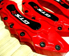 Brake Caliper Covers for Subaru Front Rear SUV RED SET KIT Forester for Isuzu